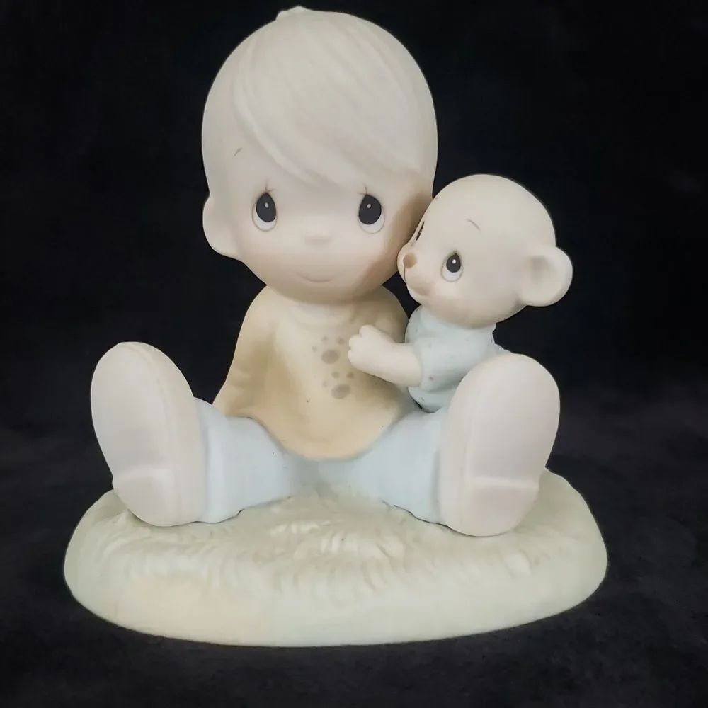 Vintage Precious Moments "To My Favorite Paw" Figurine #100021 (1985)